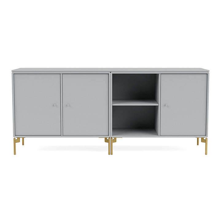 [product_category]-Montana Save Lowboard With Legs, Fjord/Brass-Montana Furniture-5714322257435-0000SAVE-02-09-MON-2