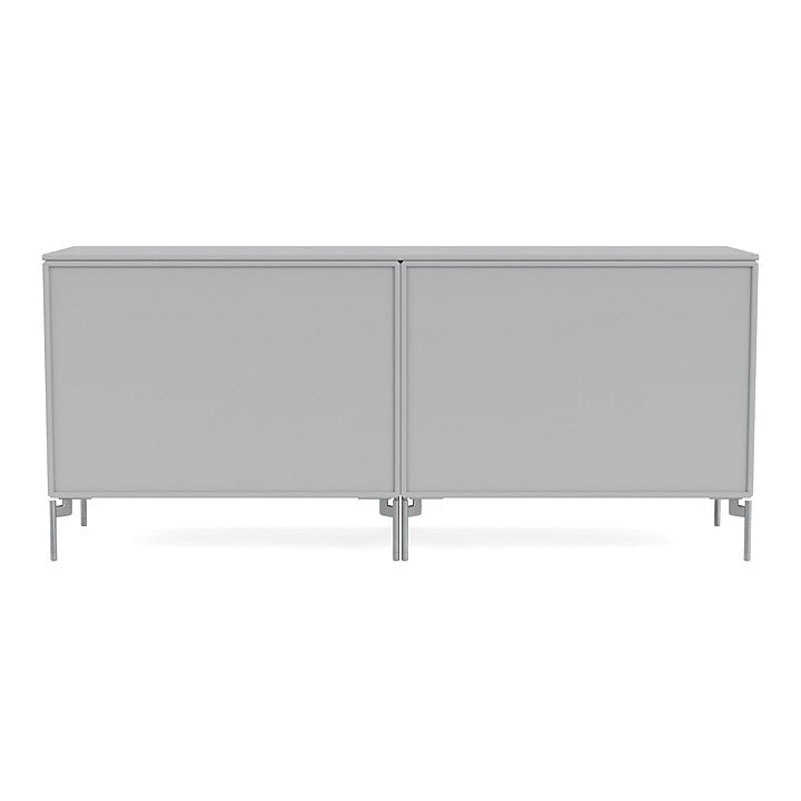 [product_category]-Montana Save Lowboard With Legs, Fjord/Matt Chrome-Montana Furniture-5714322257374-0000SAVE-02-01-MON-4