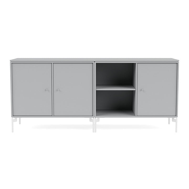 [product_category]-Montana Save Lowboard With Legs, Fjord/Snow White-Montana Furniture-5714322257381-0000SAVE-02-02-MON-2