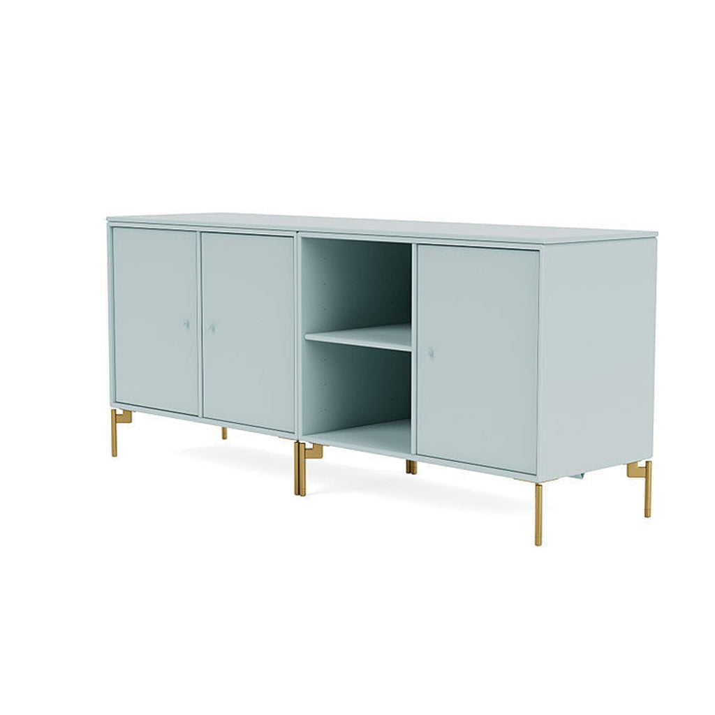 [product_category]-Montana Save Lowboard With Legs, Flint/Brass-Montana Furniture-5714322258777-0000SAVE-148-09-MON-1