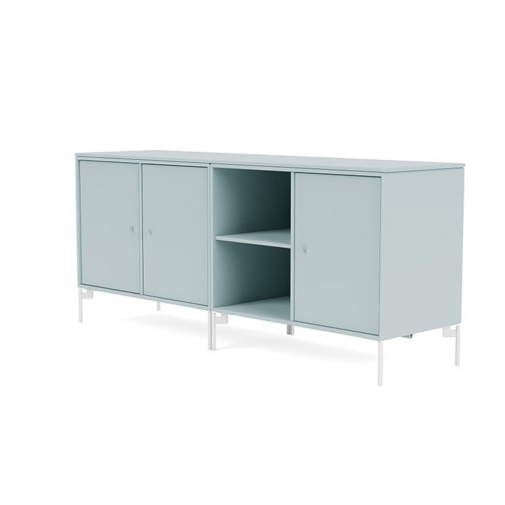 [product_category]-Montana Save Lowboard With Legs, Flint/Snow White-Montana Furniture-5714322258722-0000SAVE-148-02-MON-1