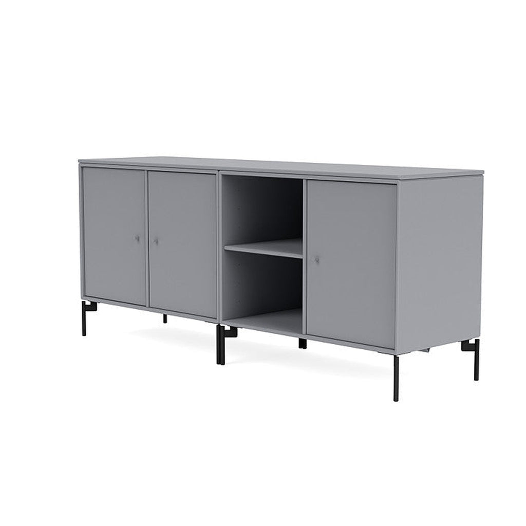[product_category]-Montana Save Lowboard With Legs, Graphic/Black-Montana Furniture-5714322257671-0000SAVE-100-03-MON-1