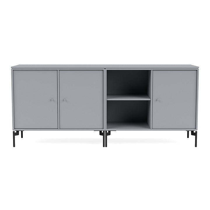 [product_category]-Montana Save Lowboard With Legs, Graphic/Black-Montana Furniture-5714322257671-0000SAVE-100-03-MON-2