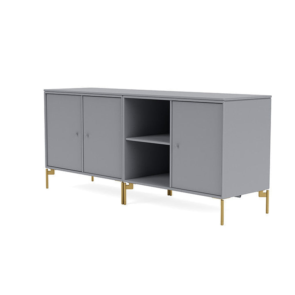 [product_category]-Montana Save Lowboard With Legs, Graphic/Brass-Montana Furniture-5714322257718-0000SAVE-100-09-MON-1