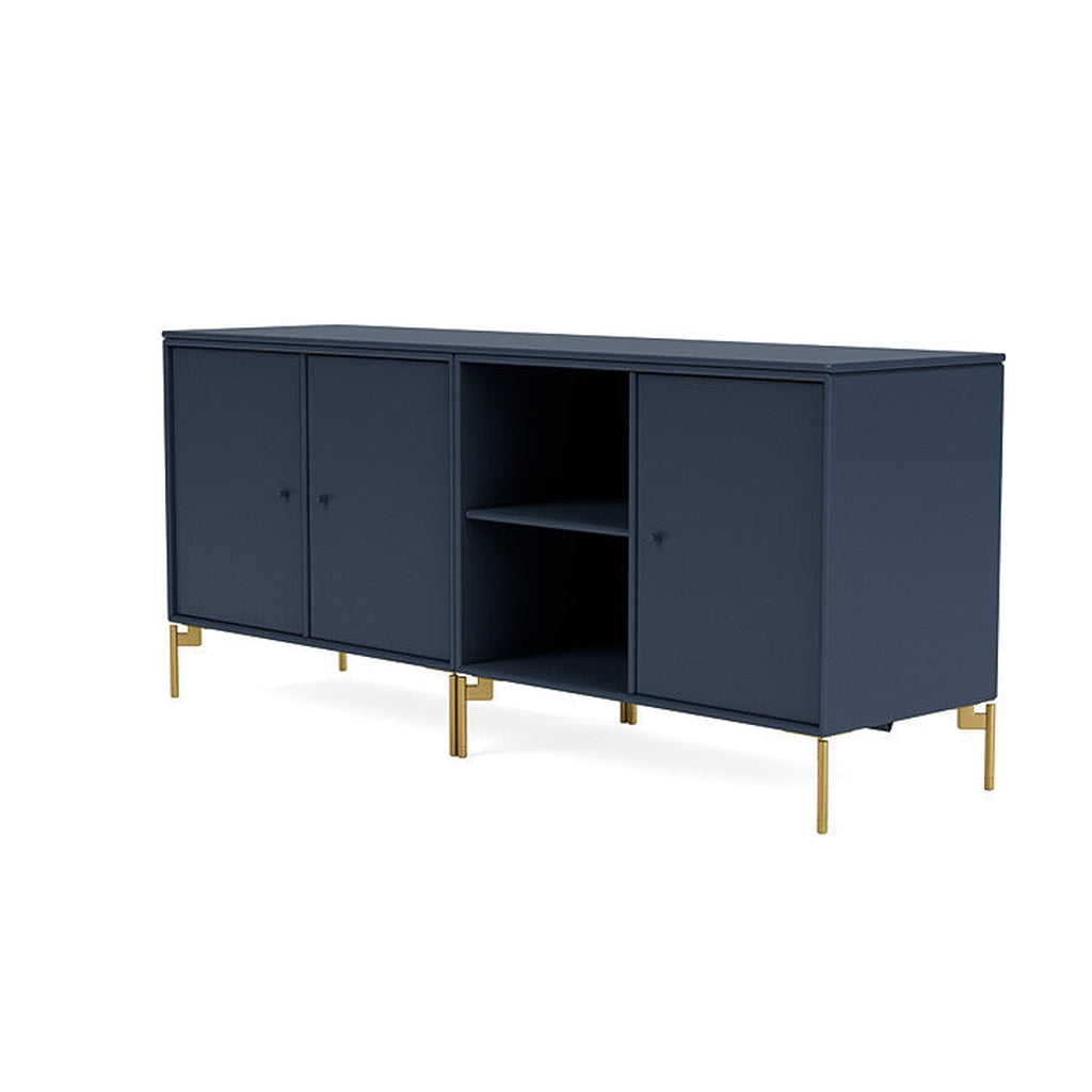 [product_category]-Montana Save Lowboard With Legs, Juniper/Brass-Montana Furniture-5714322258074-0000SAVE-138-09-MON-1