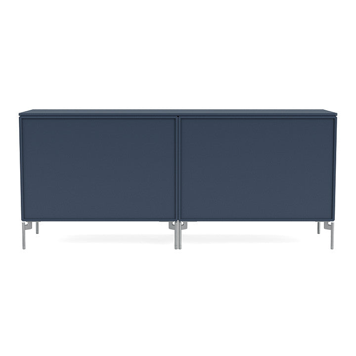[product_category]-Montana Save Lowboard With Legs, Juniper/Matt Chrome-Montana Furniture-5714322258012-0000SAVE-138-01-MON-4