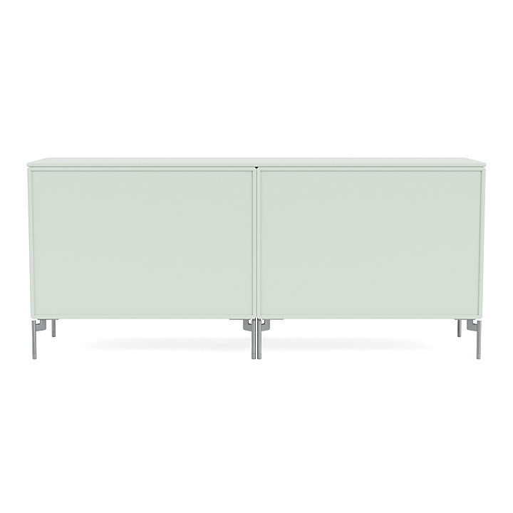 [product_category]-Montana Save Lowboard With Legs, Mist/Matt Chrome-Montana Furniture-5714322259552-0000SAVE-161-01-MON-4