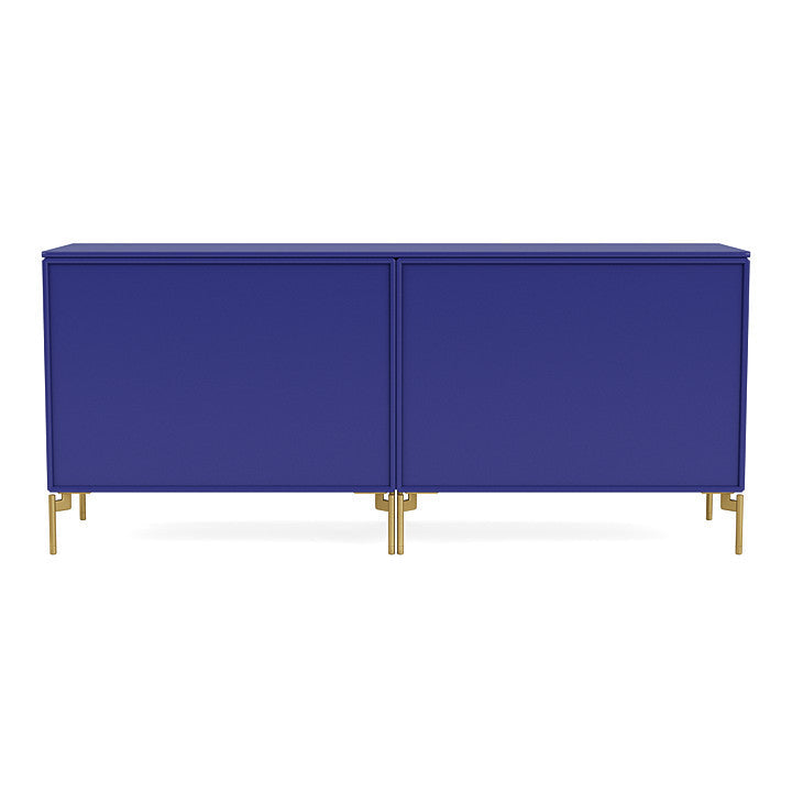 [product_category]-Montana Save Lowboard With Legs, Monarch Blue/Brass-Montana Furniture-5714322257855-0000SAVE-135-09-MON-4