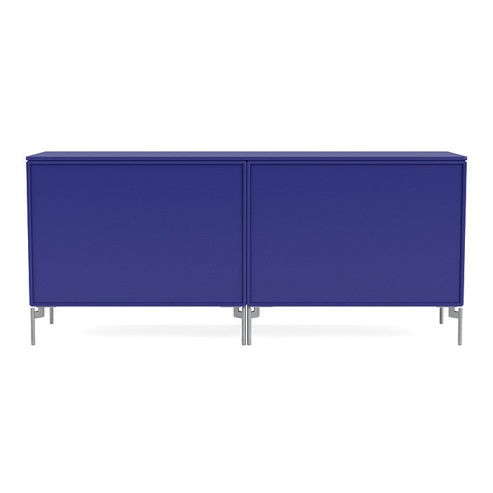 [product_category]-Montana Save Lowboard With Legs, Monarch Blue/Matt Chrome-Montana Furniture-5714322257794-0000SAVE-135-01-MON-4