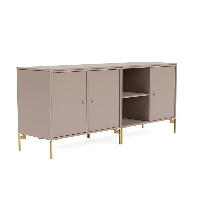 [product_category]-Montana Save Lowboard With Legs, Mushroom Brown/Brass-Montana Furniture-5714322258005-0000SAVE-137-09-MON-3