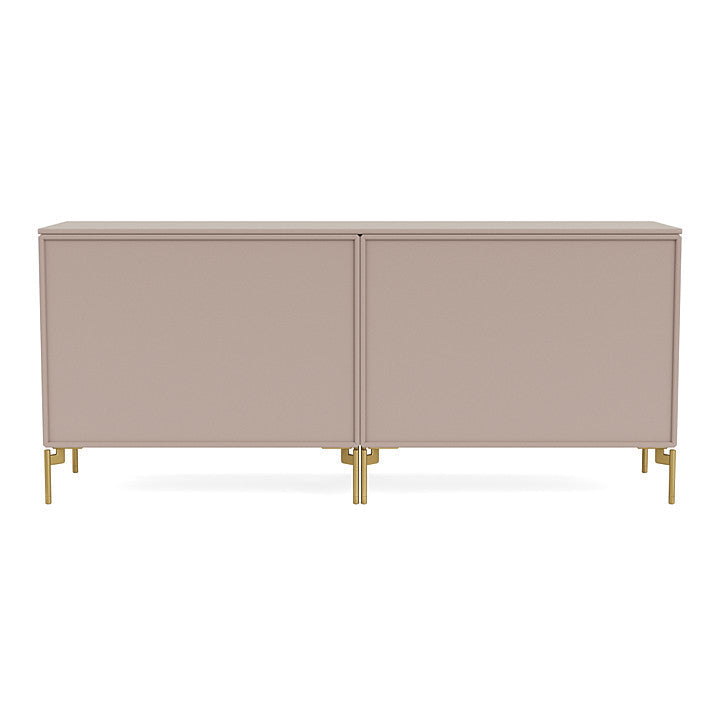 [product_category]-Montana Save Lowboard With Legs, Mushroom Brown/Brass-Montana Furniture-5714322258005-0000SAVE-137-09-MON-4