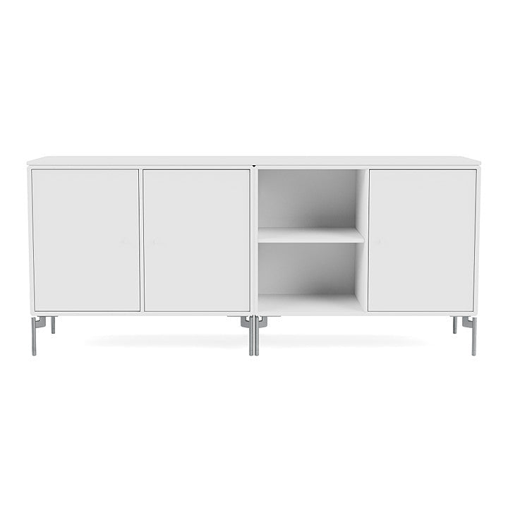 [product_category]-Montana Save Lowboard With Legs, New White/Matt Chrome-Montana Furniture-5714322257725-0000SAVE-101-01-MON-2