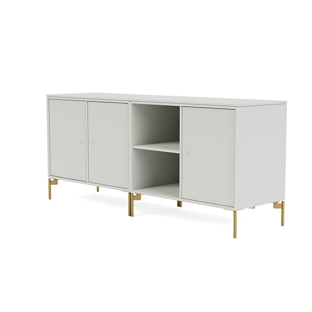 [product_category]-Montana Save Lowboard With Legs, Nordic/Brass-Montana Furniture-5714322257640-0000SAVE-09-09-MON-1