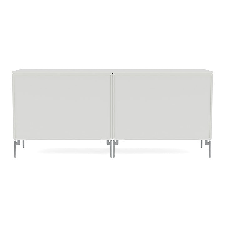 [product_category]-Montana Save Lowboard With Legs, Nordic/Matt Chrome-Montana Furniture-5714322257589-0000SAVE-09-01-MON-4