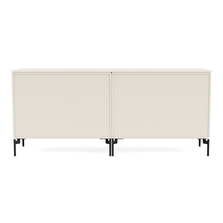 [product_category]-Montana Save Lowboard With Legs, Oat/Black-Montana Furniture-5714322259361-0000SAVE-158-03-MON-4