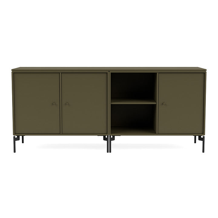 [product_category]-Montana Save Lowboard With Legs, Oregano/Black-Montana Furniture-5714322258104-0000SAVE-139-03-MON-2
