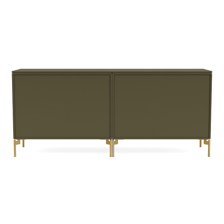 [product_category]-Montana Save Lowboard With Legs, Oregano/Brass-Montana Furniture-5714322258142-0000SAVE-139-09-MON-4