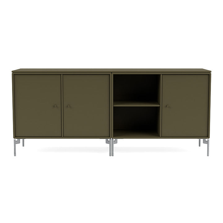 [product_category]-Montana Save Lowboard With Legs, Oregano/Matt Chrome-Montana Furniture-5714322258081-0000SAVE-139-01-MON-2