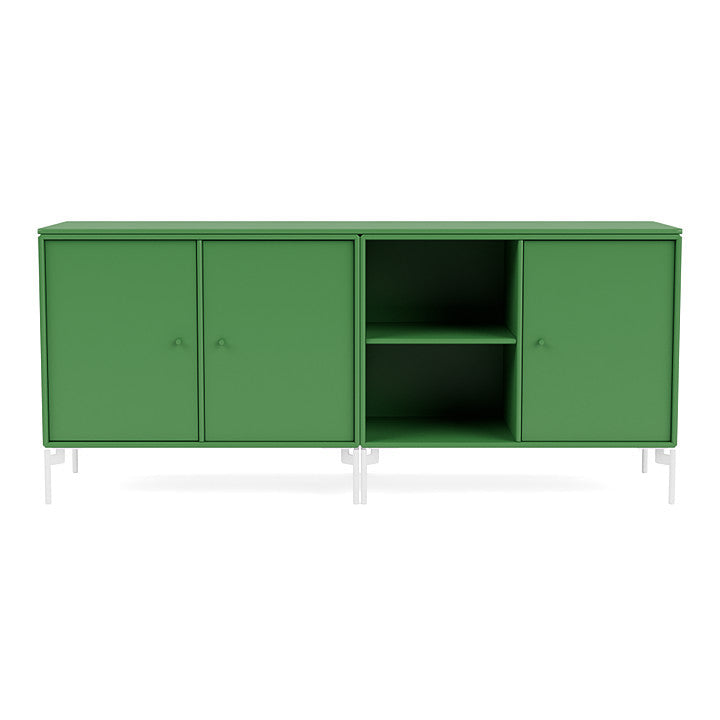 [product_category]-Montana Save Lowboard With Legs, Parsley/Snow White-Montana Furniture-5714322259002-0000SAVE-152-02-MON-2