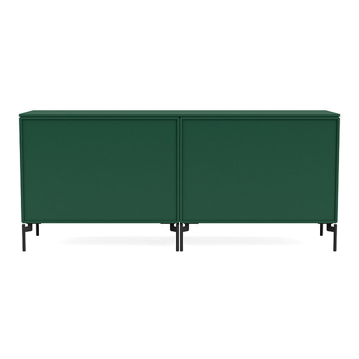 [product_category]-Montana Save Lowboard With Legs, Pine/Black-Montana Furniture-5714322257886-0000SAVE-136-03-MON-4