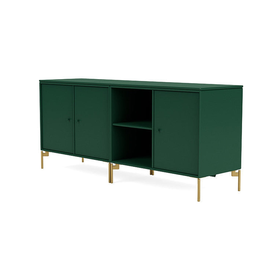 [product_category]-Montana Save Lowboard With Legs, Pine/Brass-Montana Furniture-5714322257923-0000SAVE-136-09-MON-1