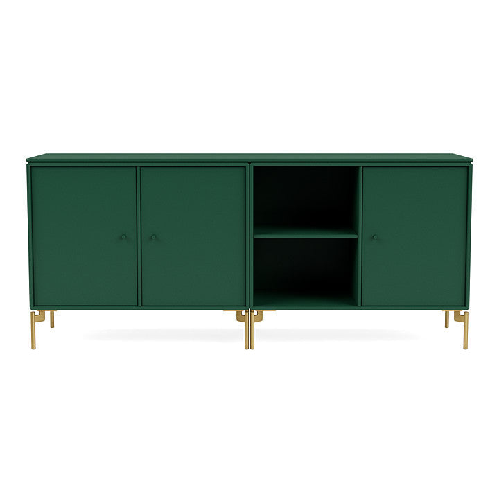 [product_category]-Montana Save Lowboard With Legs, Pine/Brass-Montana Furniture-5714322257923-0000SAVE-136-09-MON-2