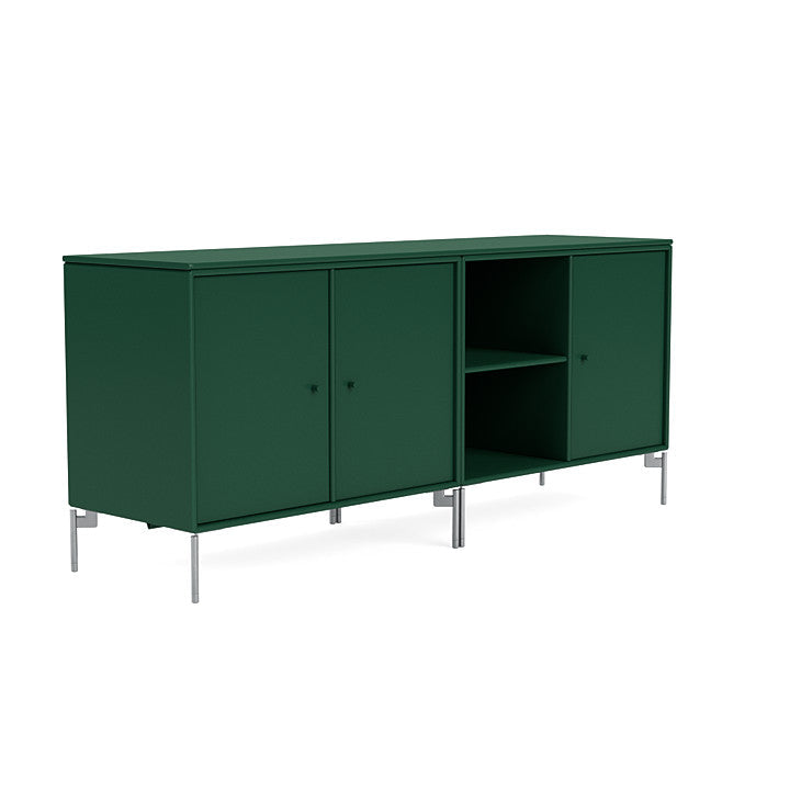 [product_category]-Montana Save Lowboard With Legs, Pine/Matt Chrome-Montana Furniture-5714322257862-0000SAVE-136-01-MON-3