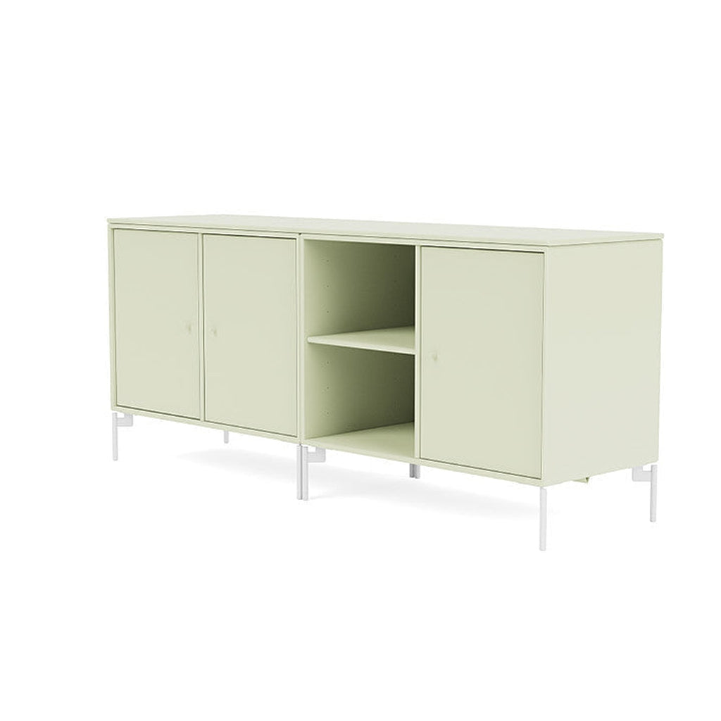 [product_category]-Montana Save Lowboard With Legs, Pomelo/Snow White-Montana Furniture-5714322258166-0000SAVE-140-02-MON-1