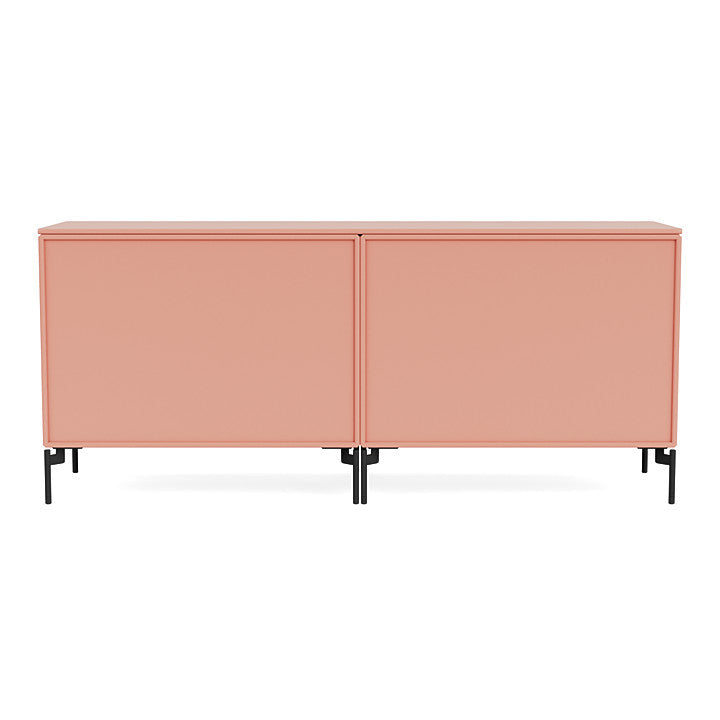 [product_category]-Montana Save Lowboard With Legs, Rhubarb/Black-Montana Furniture-5714322258944-0000SAVE-151-03-MON-4