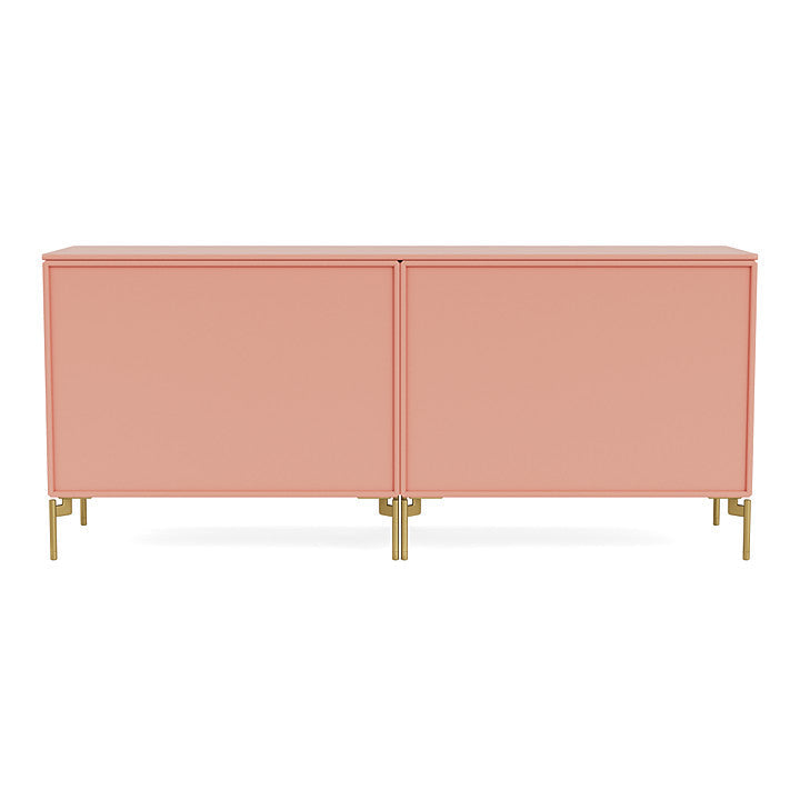 [product_category]-Montana Save Lowboard With Legs, Rhubarb/Brass-Montana Furniture-5714322258982-0000SAVE-151-09-MON-4