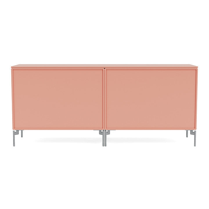 [product_category]-Montana Save Lowboard With Legs, Rhubarb/Matt Chrome-Montana Furniture-5714322258920-0000SAVE-151-01-MON-4
