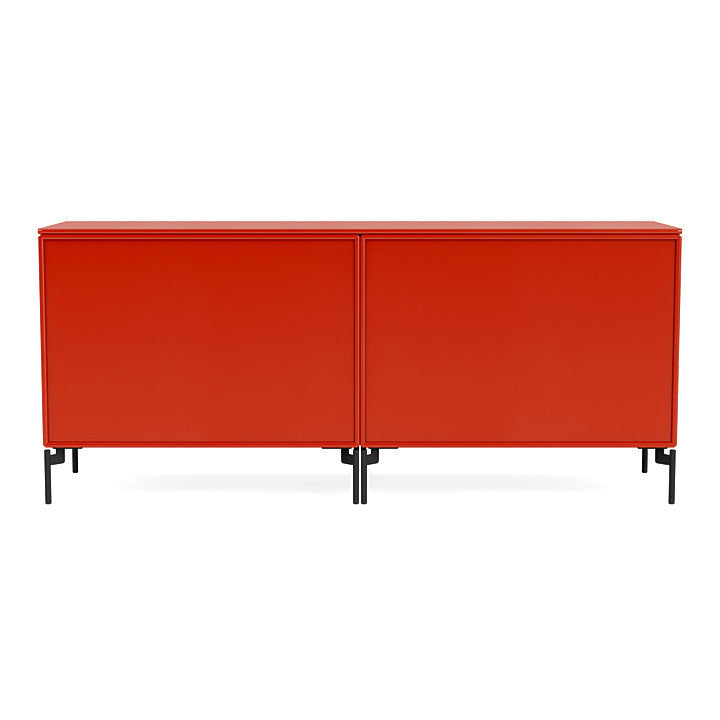 [product_category]-Montana Save Lowboard With Legs, Rosehip/Black-Montana Furniture-5714322258524-0000SAVE-145-03-MON-4