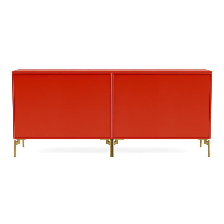 [product_category]-Montana Save Lowboard With Legs, Rosehip/Brass-Montana Furniture-5714322258562-0000SAVE-145-09-MON-4