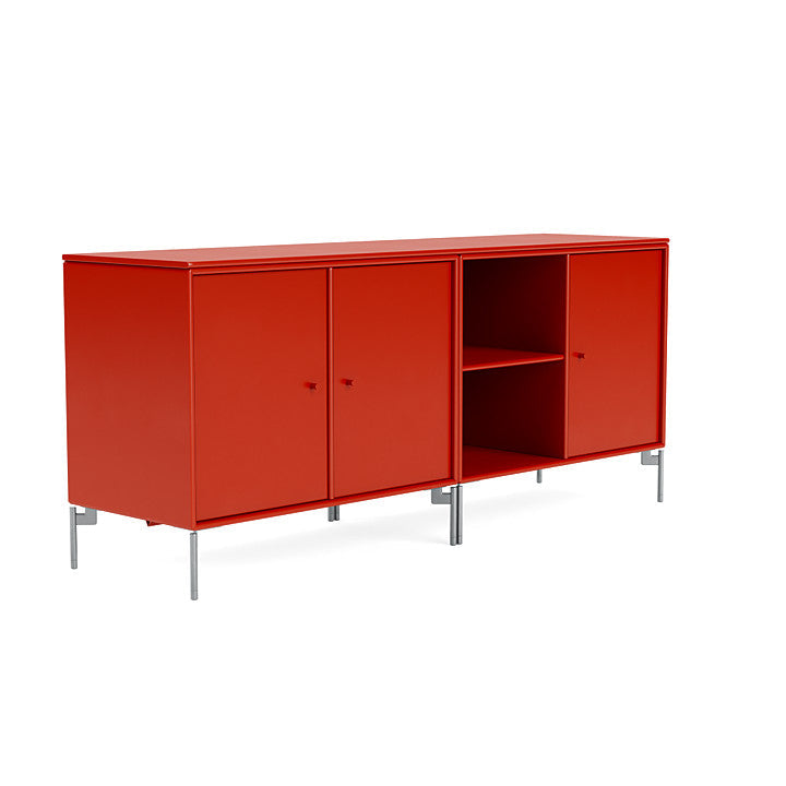 [product_category]-Montana Save Lowboard With Legs, Rosehip/Matt Chrome-Montana Furniture-5714322258500-0000SAVE-145-01-MON-3