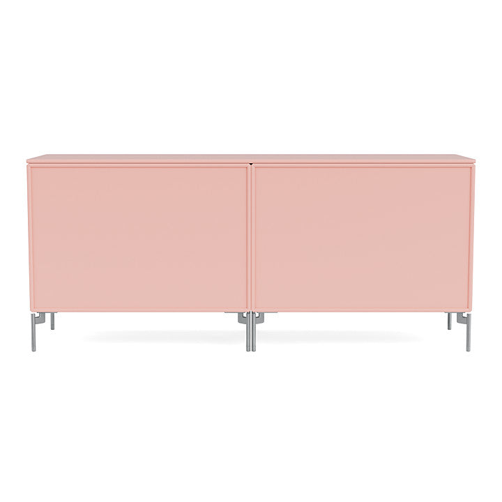 [product_category]-Montana Save Lowboard With Legs, Ruby/Matt Chrome-Montana Furniture-5715288368814-0000SAVE-167-01-MON-4
