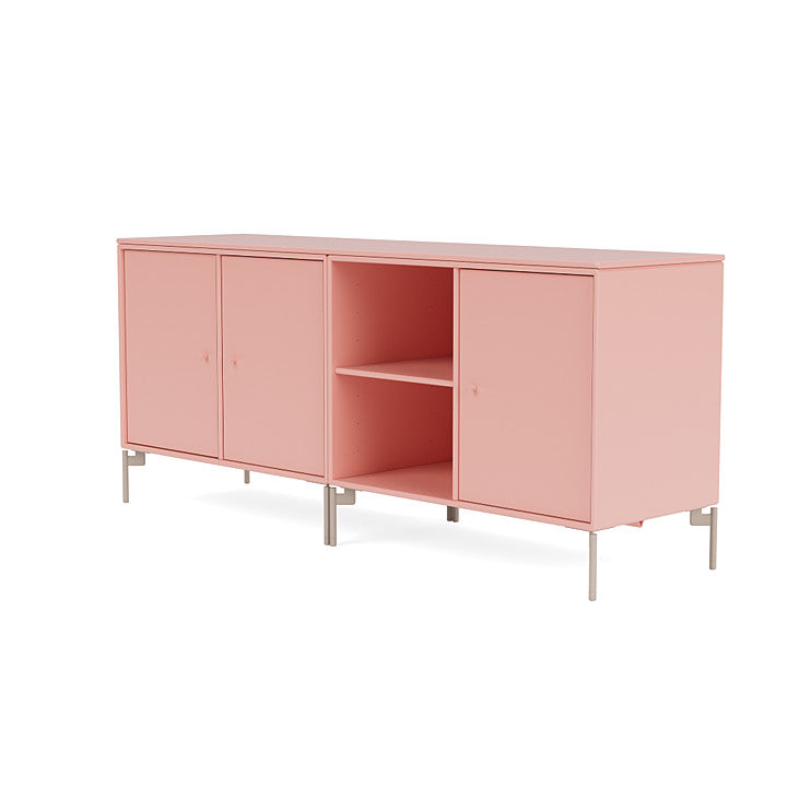 [product_category]-Montana Save Lowboard With Legs, Ruby/Mushroom-Montana Furniture-5715288368883-0000SAVE-167-10-MON-1