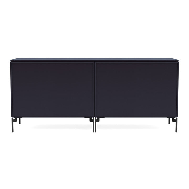 [product_category]-Montana Save Lowboard With Legs, Shadow/Black-Montana Furniture-5714322258661-0000SAVE-147-03-MON-4