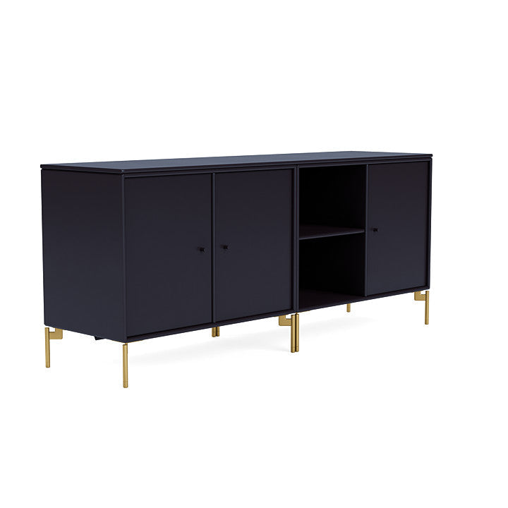 [product_category]-Montana Save Lowboard With Legs, Shadow/Brass-Montana Furniture-5714322258708-0000SAVE-147-09-MON-3