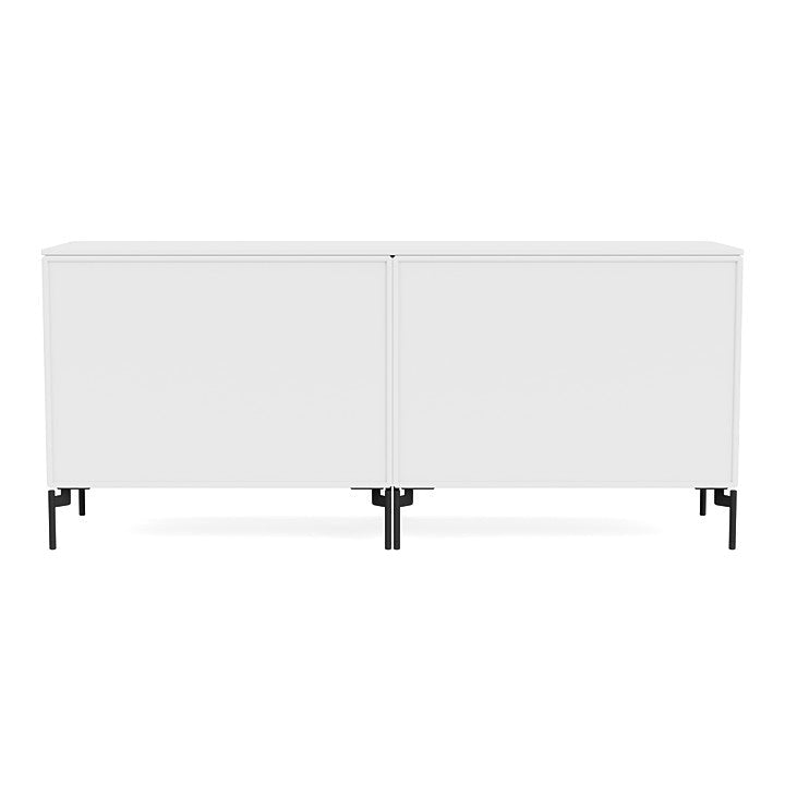 [product_category]-Montana Save Lowboard With Legs, Snow White/Black-Montana Furniture-5714322260060-0000SAVE-38-03-MON-4
