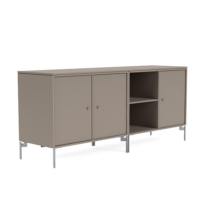 [product_category]-Montana Save Lowboard With Legs, Truffle/Matt Chrome-Montana Furniture-5714322258227-0000SAVE-141-01-MON-3