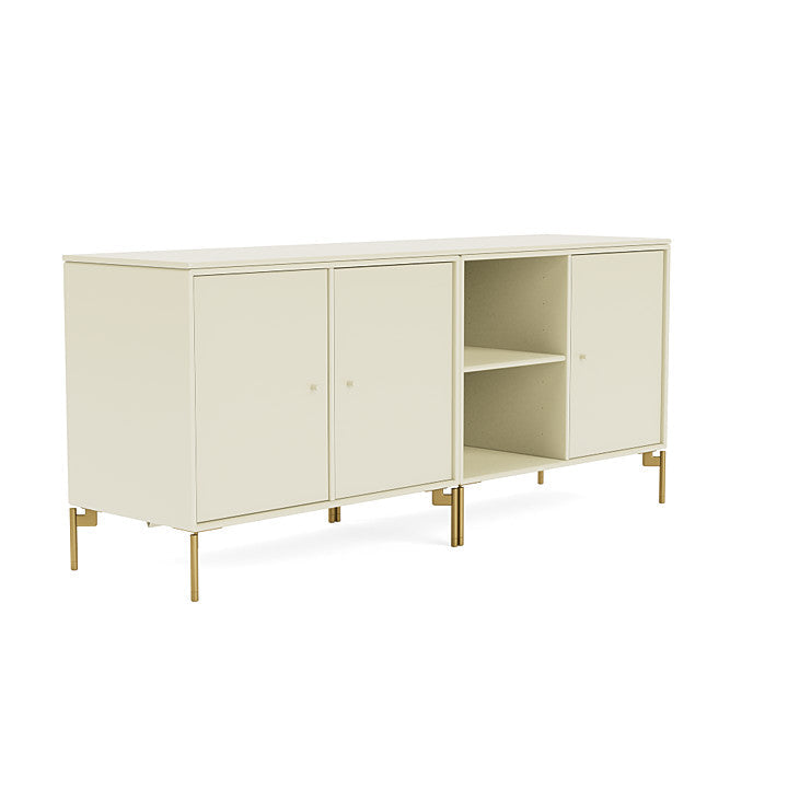 [product_category]-Montana Save Lowboard With Legs, Vanilla/Brass-Montana Furniture-5714322258913-0000SAVE-150-09-MON-3