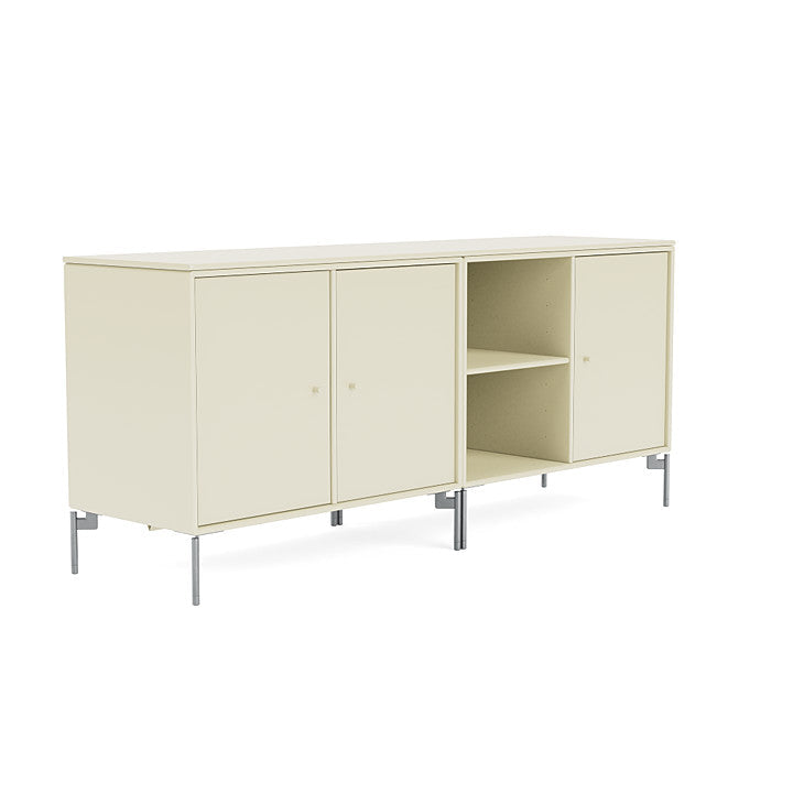 [product_category]-Montana Save Lowboard With Legs, Vanilla/Matt Chrome-Montana Furniture-5714322258852-0000SAVE-150-01-MON-3
