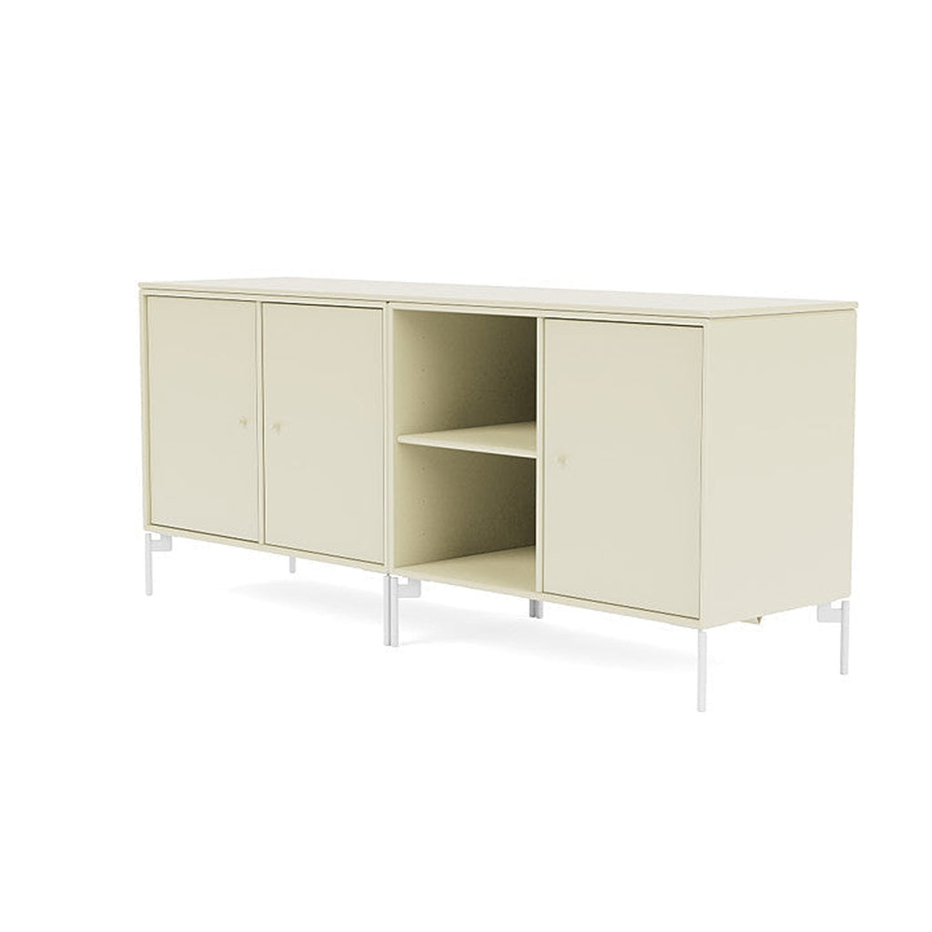 [product_category]-Montana Save Lowboard With Legs, Vanilla/Snow White-Montana Furniture-5714322258869-0000SAVE-150-02-MON-1