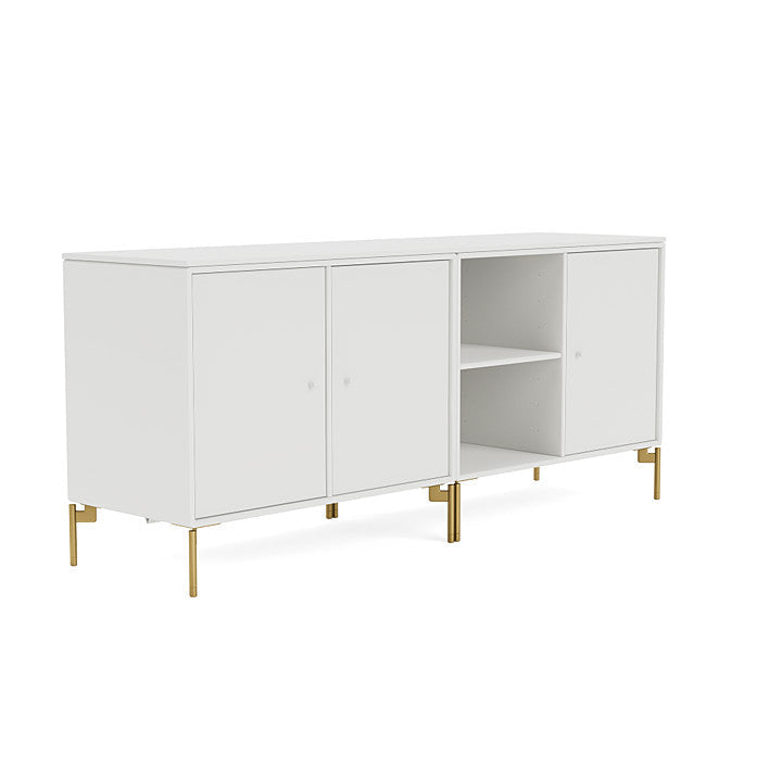 [product_category]-Montana Save Lowboard With Legs, White/Brass-Montana Furniture-5714322257367-0000SAVE-01-09-MON-3