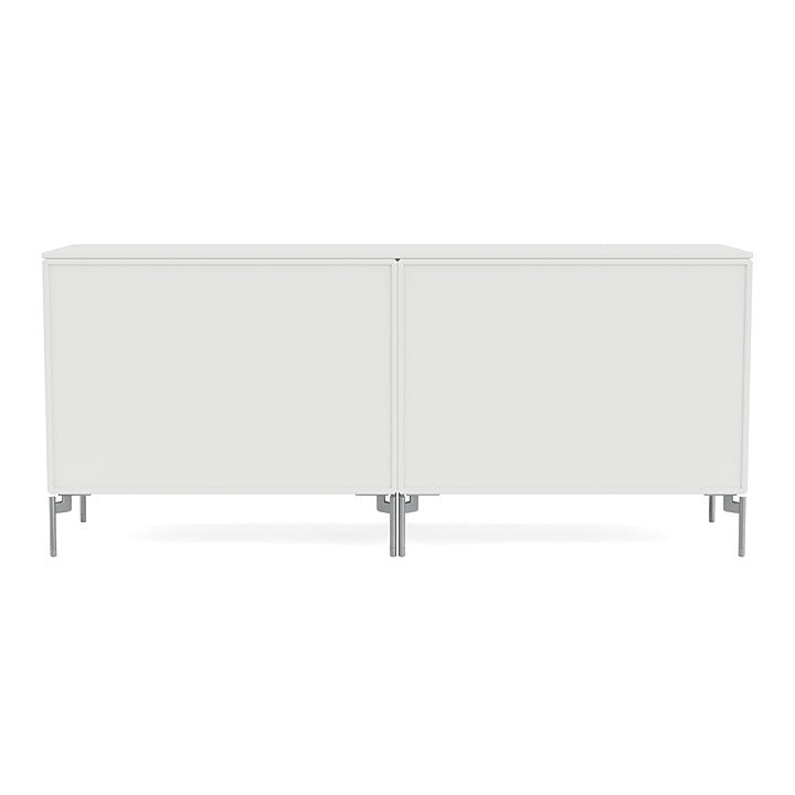 [product_category]-Montana Save Lowboard With Legs, White/Matt Chrome-Montana Furniture-5714322257305-0000SAVE-01-01-MON-4