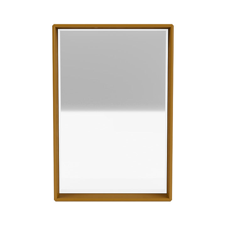 [product_category]-Montana Shelfie Mirror With Shelf Frame, Amber Yellow-Montana Furniture-5715288153571-0SHELFIE-142-04-MON-2