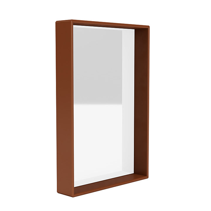 [product_category]-Montana Shelfie Mirror With Shelf Frame, Hazelnut Brown-Montana Furniture-5715288136765-0SHELFIE-146-04-MON-3