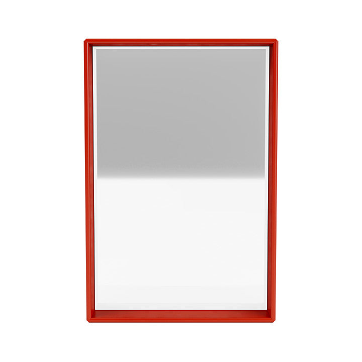 [product_category]-Montana Shelfie Mirror With Shelf Frame, Rosehip Red-Montana Furniture-5715288133092-0SHELFIE-145-04-MON-2