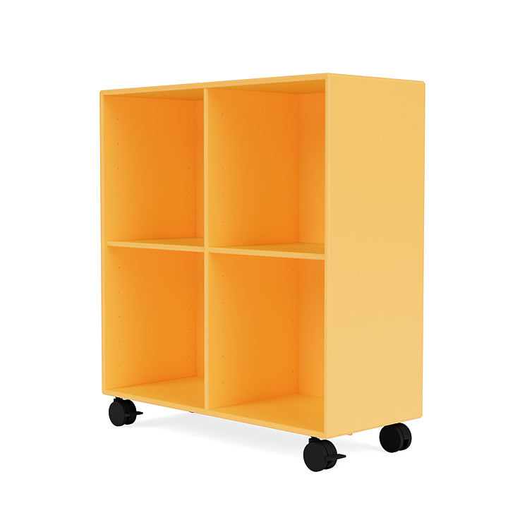 [product_category]-Montana Show Bookcase With Castors, Acacia-Montana Furniture-5715288368388-0000SHOW-166-05-MON-1