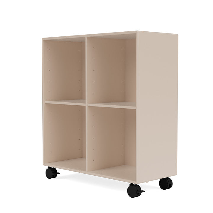 [product_category]-Montana Show Bookcase With Castors, Clay-Montana Furniture-5715288368609-0000SHOW-168-05-MON-1